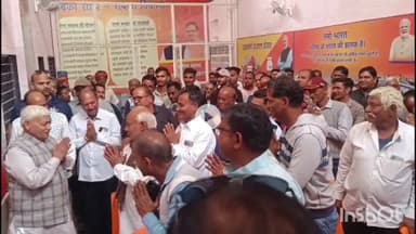 भीलवाड़ा: सांसद जनसंवाद केंद्र पर सांसद अग्रवाल ने की जनसुनवाई, जनता की समस्याओं का मौके पर ही किया समाधान