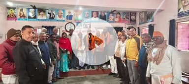 बरकागाँव: बड़कागांव: भाजपा की बैठक में मनोनीत मंडल अध्यक्षों का स्वागत किया गया