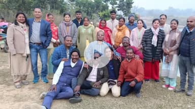 कैरो: कोयल नदी तट पर जेएनवी 1995-2002 बैच का मिलन, 25 वर्ष की दोस्ती का मनाया उत्सव