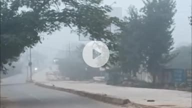 ग्वालियर गिर्द: ग्वालियर-चंबल अंचल में कड़ाके की ठंड शुरू, कोहरे से दृश्यता 50 मीटर हुई, एक सप्ताह तक राहत नहीं