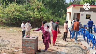 हापा मुनि गांव स्थित मां महामाया के मंदिर परिसर में बने कई विकास कार्य का हुआ शुभारंभ