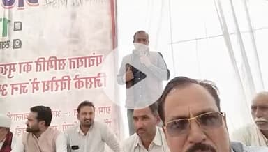 #जन_आक्रोश_धरना_ नागौर
श्री बालाजी की जगह पंचायत् समिति मुख्यालय #अलाय करने की मांग को लेकर पशु प्रदर्शनी स्थल, नागौर पर चल रहे धरने में मेरा उद्बोधन …@hanuman beniwal