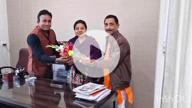 पुष्पराजगढ़: दिल्ली स्थित आवास पर शहडोल सांसद हिमाद्री सिंह ने भाजपा नेताओं से की मुलाकात