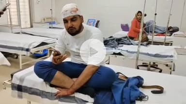 ग्वालियर गिर्द: रेत को लेकर दो पक्षों में विवाद, भाइयों पर हमला, गोली लगने से एक भाई घायल, दूसरे को सिर में चोटें