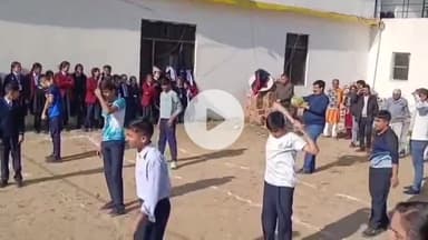 बंगाणा: कुटलैहड़ के विधायक विवेक शर्मा ने जूनियर नेशनल थ्रोबॉल चैंपियनशिप के लिए किट वितरित किए