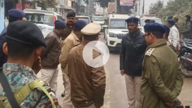 गया टाउन सीडी ब्लॉक: मगध रेंज के आईजी समेत कई अधिकारियों ने जमीनी विवाद के घटनास्थल का किया निरीक्षण