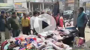 भभुआ: भभुआ शहर में डीएम के निर्देश पर अतिक्रमण हटाया गया