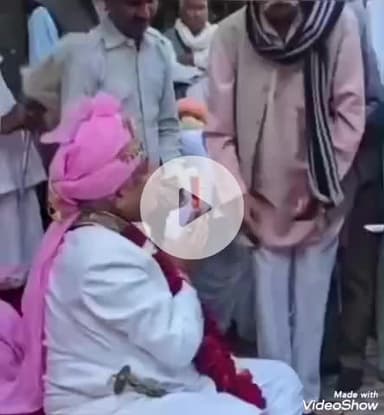 आहोर: भैंसवाड़ा में पाग दस्तूर कार्यक्रम का आयोजन, राजपूत रीति-रिवाज के साथ हुई रसम