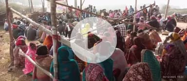 बरकागाँव: गोंदलपुरा में अदानी के खिलाफ 1000 दिन से चल रहे धरने का भाकपा माले ने किया समर्थन