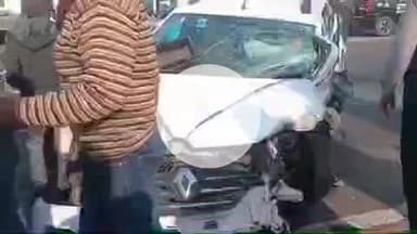 इटावा: इकदिल इलाके में ट्रक की टक्कर से आजाद समाज पार्टी के जिला उपाध्यक्ष घायल, कार क्षतिग्रस्त, हाइवे पर लगा जाम