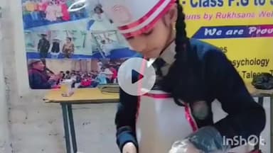 आरा: लिटिल फ्लावर स्कूल में फूड फेस्टिवल का आयोजन किया गया