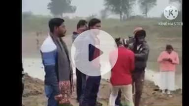 हमीरपुर: पढ़ोरी में चंद्रावल नदी के रपटा के पास भूमि पूजन के साथ पुनरोद्धार का कार्य जारी है