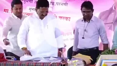 पालम: पुयणी येथे पुनर्वसित शेतकऱ्यांना मिळाले हक्क प्रमाणपत्र आमदार रत्नाकर गुट्टे यांची उपस्थिती