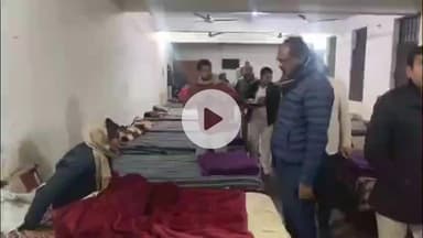 महाराजगंज: N.P.P महराजगंज में ठंड से बचाव के इंतजामों का डीएम ने लिया जायजा