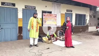 मथुरा: नुक्कड़ नाटक के जरिए बस ड्राइवरों को एचआईवी एड्स के प्रति जागरूक किया गया