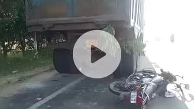 રાધનપુર: ભિલોટ હાઇવે પર અંધારામાં ઉભેલા ડમ્પર પાછળ બાઈક અથડાતા ચાલકનું સારવાર દરમિયાન મોત