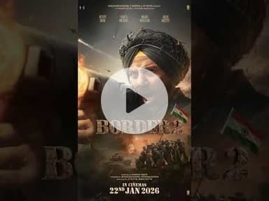 नए साल का आगाज बॉर्डर 2 के साथ।BORDER 2 MOVIE। #trending #currentaffairs #latestnews #bollywood