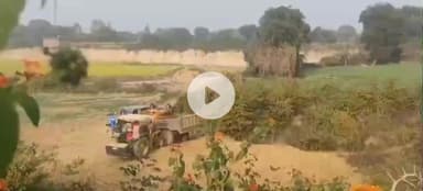 इटावा: मडोली, हवेलियां में अवैध मिट्टी खनन का वीडियो आया सामने, पुलिस निगरानी में जेसीबी से टीले खुदकर ट्रैक्टरों से परिवहन