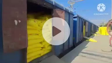 सोनीपत: सोनीपत रेलवे स्टेशन पर 5,924 एमटी यूरिया पहुंचा, किसानों को मिली राहत