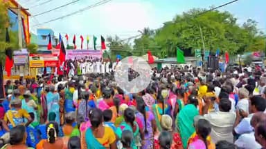 மேல்மலையனூர்: மேல்மலையனூரில் 100 நாள் வேலை திட்டத்தில் மகாத்மா காந்தியின் பெயரை நீக்கியதற்கு ஒன்றிய பாஜக அரசு கண்டித்து இந்திய கூட்டணி சார்பில் கண்டன  ஆர்ப்பாட்டம்