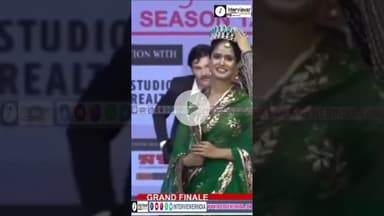 गोगासर की पारुल झेडू एलिट मिस राजस्थान में सेकण्ड रनर अप