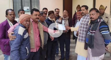 बीघापुर: बीघापुर उप मंडी में भारतीय किसान यूनियन भानू ने की बैठक, एसडीएम को सौंपा ज्ञापन