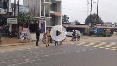 महाराजगंज: सदर तहसील क्षेत्र में ब्लैक स्पॉटों का ट्रैफिक, ARTO और NH की संयुक्त टीम ने किया निरीक्षण