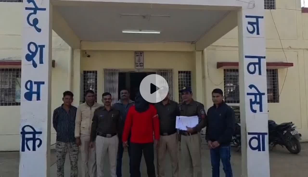 शिवपुरी-इंदार पुलिस ने अवैध कट्टा व जिंदा राउंड सहित आरोपी को किया गिरफ्तार