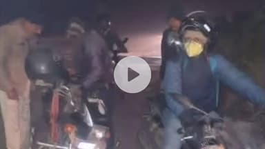 गया टाउन सीडी ब्लॉक: गया जिले में रात्रि गश्त के दौरान वाहनों की विशेष चेकिंग