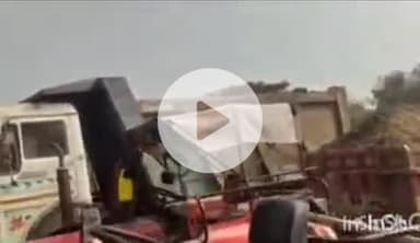 बारां: एन एच 27 पर यातायात पुलिस ने अवैध खनन के खिलाफ कार्रवाई में एक डंपर और दो ट्रैक्टर ट्राली को ज़ब्त किया