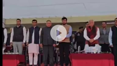 सोनीपत: केंद्रीय मंत्री मनोहर लाल खट्टर सोनीपत पहुंचे, राई स्पोर्ट्स स्कूल के 53वें वार्षिक समारोह में लिया भाग