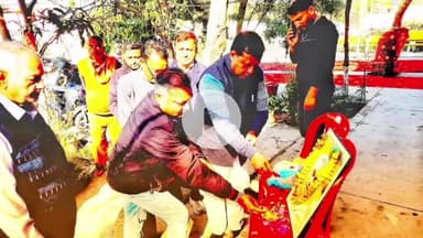 बंगाणा: कुटलैहड़ के पूर्व मंत्री वीरेंद्र कंवर ने अटल बिहारी वाजपेयी को श्रद्धांजलि दी