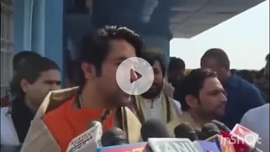 दुर्ग: पंडित धीरेंद्र कृष्ण शास्त्री ने भिलाई में कथा के बाद कहा, जल्द ही बस्तर में होगी कथा