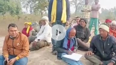 धुरकी: धुरकी अंबाखोरया पंचायत के ग्रामीणों ने जंगल बचाने का लिया संकल्प, गश्ती दल का गठन किया