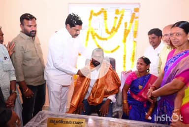 ఐనవోలు: అయినవోలు మండలంలో గ్రామపంచాయతీ భవనాన్ని ప్రారంభించిన ఎమ్మెల్యే నాగరాజు