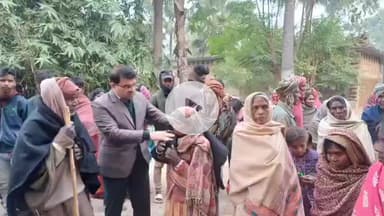 बेलागंज: बेलागंज में शीतलहर से बचाव के लिए प्रशासन सक्रिय, जरूरतमंदों में कंबल वितरण