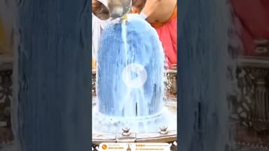 महाकाल जी की आज की महाकाल जी के पंचामृत स्नान के दर्शन कीजिए