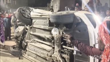 सहाड़ा: गुरलां में तेज रफ्तार कार डिवाइडर से टकराकर पलटी, डर के मारे कार सवार युवक कुएं में कूदा