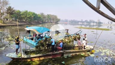 जगदलपुर: दलपत सागर में 14 जनवरी को होने वाले दीपोत्सव की तैयारियों का जायजा लिया महापौर ने