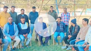 कटिहार: MLC अशोक अग्रवाल ने राजेन्द्र स्टेडियम में श्रीमद्भागवत कथा आयोजन की तैयारियों का जायजा लिया