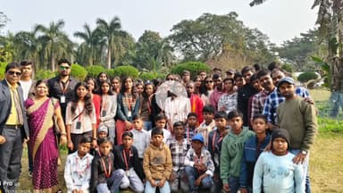 बलियापुर: करमाटांड़ स्कूल के छात्र-छात्राओं ने किया शैक्षणिक भ्रमण