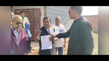 अंबिकापुर नगर पालिक निगम आयुक्त को आवेदन देने के बाद भी बिना ड्रेनेज सिस्टम बन रही नई सड़क