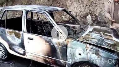 चम्बा: सलूणी-लंगेरा मार्ग पर धरवाली के समीप कार में लगी आग, चालक सुरक्षित