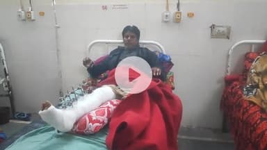 झालरापाटन: खानपुर के समीप कालामाल की टापरी मार्ग पर ट्रैक्टर से टकराकर बाइक सवार पिता-पुत्र घायल, जिला अस्पताल में भर्ती