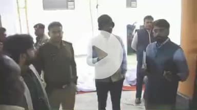 रामपुर बघेलान: कलेक्टर और एसपी ने कार्यक्रम स्थल का निरीक्षण किया