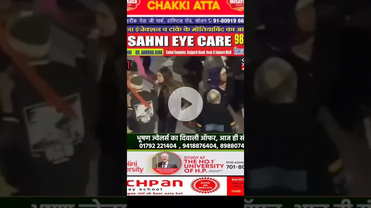 #शिमला:#क्रिसमस की #शाम #लक्कड़ बाजार में भिड़े #तहबाजारी