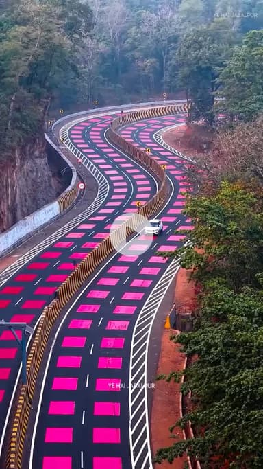 *This is Jabalpur India's first Red Road, built between Jabalpur and Bhopal — a step towards wildlife conservation, surrounded by raw nature. A drive that feels truly different.*