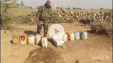 बड़ौदा: रतोदन में आबकारी विभाग की कार्रवाई, 10 लीटर अवैध मदिरा जब्त, 300 किलो लाहन नष्ट