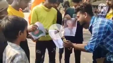 ঝাড়গ্রাম: দীপু দাস হত্যাকাণ্ডে উত্তাল ঝাড়গ্রাম—বহড়াকোঠায় বজরং যোদ্ধার মিছিল ও কুশপুত্তলিকা দাহ