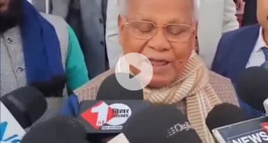 पटना ग्रामीण: केंद्रीय मंत्री जीतन राम मांझी ने कहा, उन्हें अपने बेटे के बयान की जानकारी नहीं है